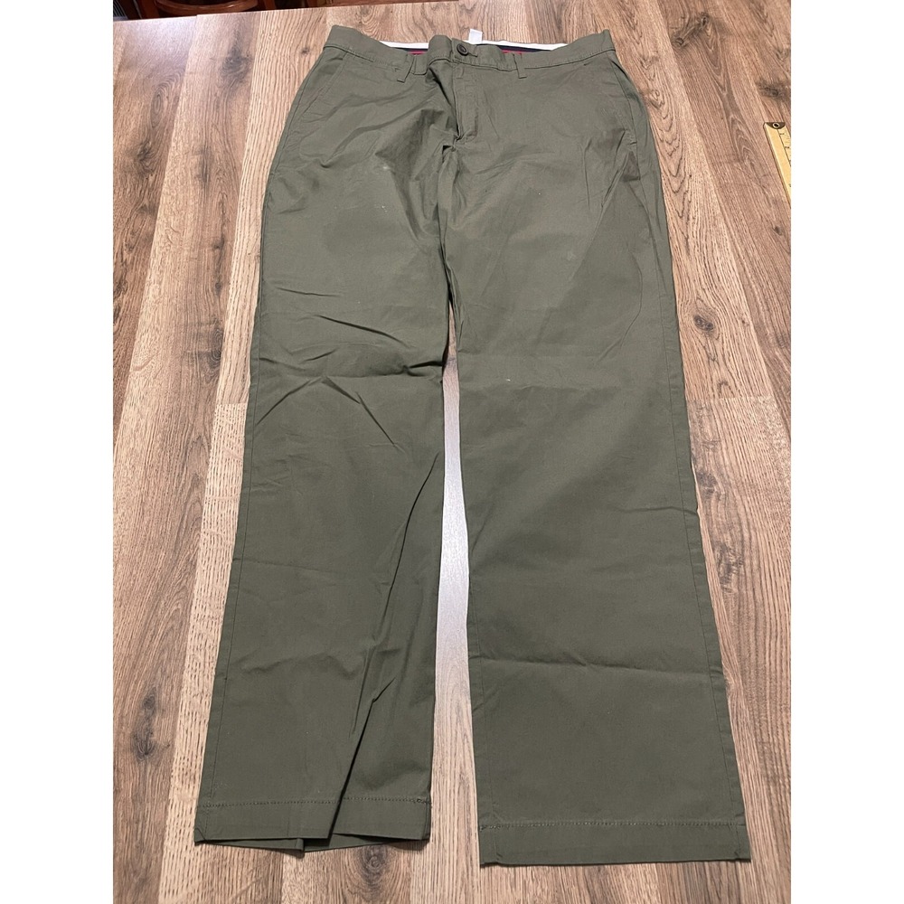 Amazon Essentials Pants, Men's Size 34x31, Green, Dress Pants